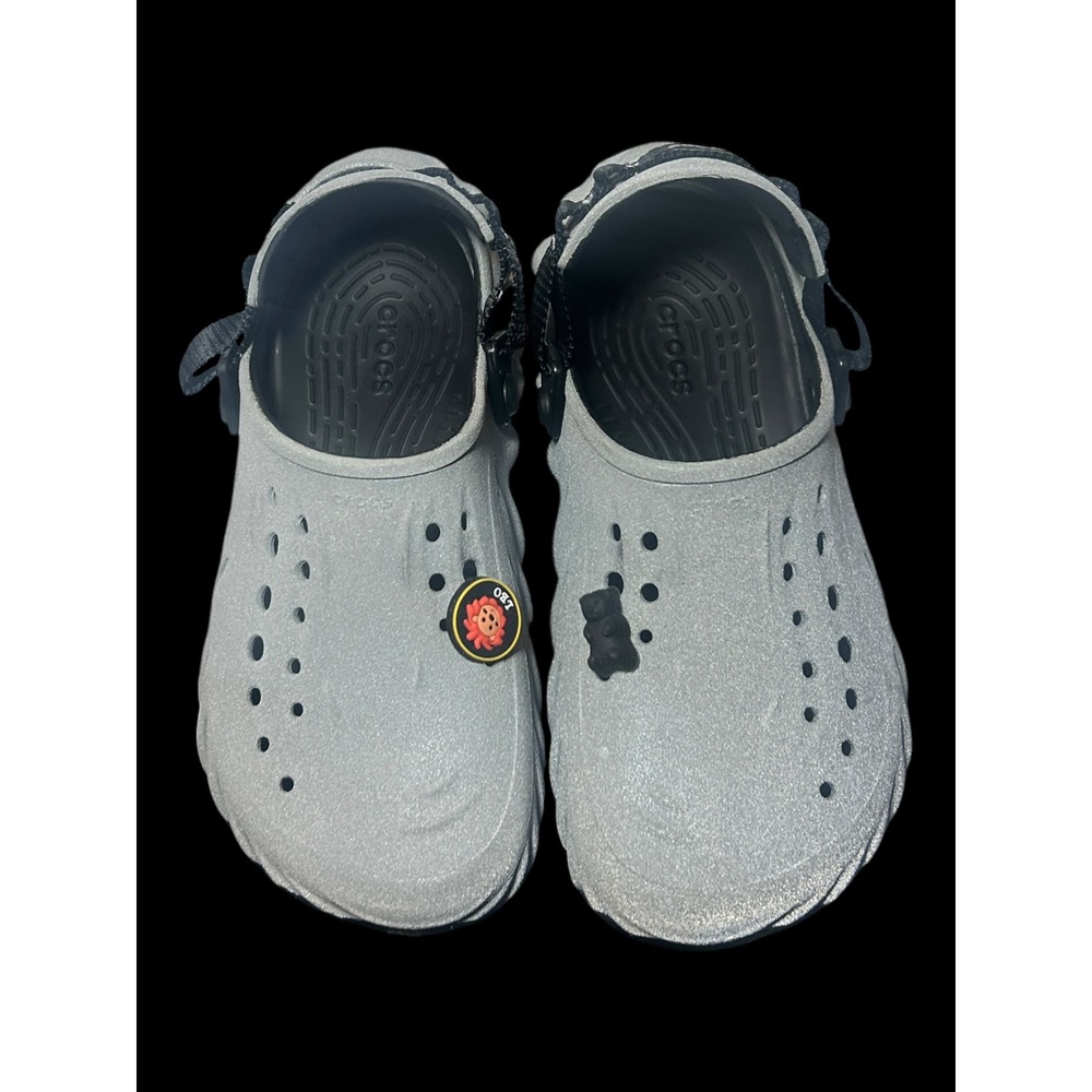 Crocs Echo Clog Atmosphere Grey Mens 6 Womens 8 Lightweight Comfort Sandals
